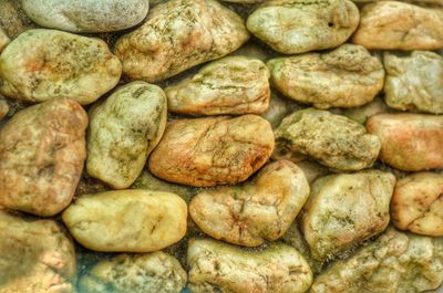 Full frame shot of potatoes