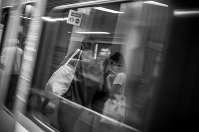 Man using mobile phone