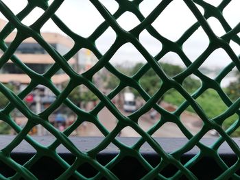 Full frame shot of chainlink fence