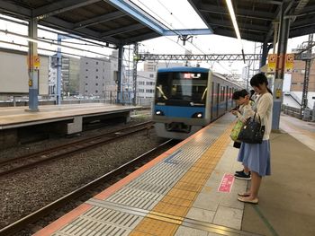 railroad station platform