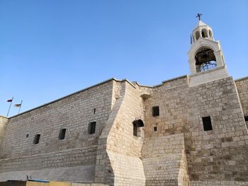 Low angle view of building against sky