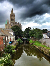 River with buildings in background