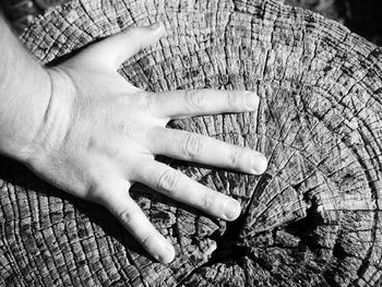 Close-up of hands