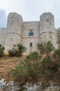 Low angle view of old building