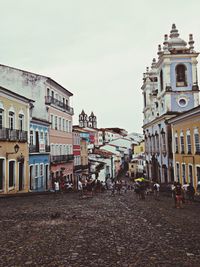 Buildings against the sky