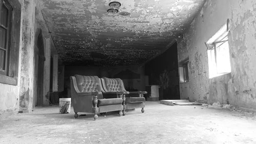 Interior of old building