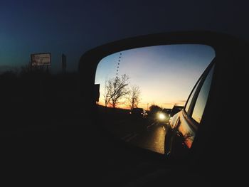 View of road against sky