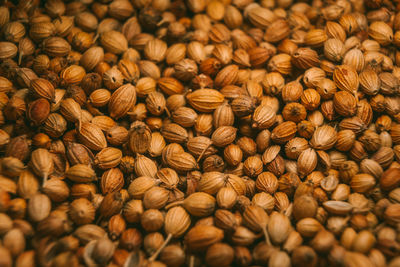 Full frame shot of coffee beans