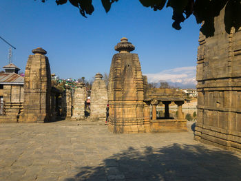 View of historical building against sky