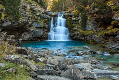 Ordesa and monte perdido waterfalls