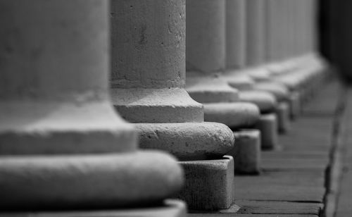 Close-up of stone wall