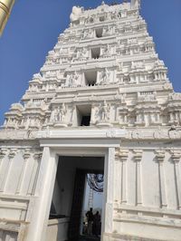 Low angle view of historical building against sky