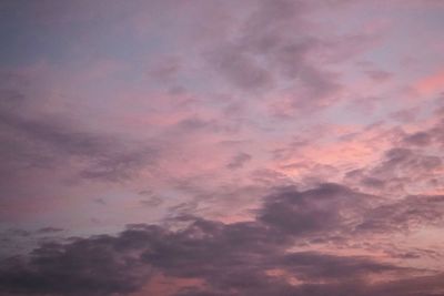 Low angle view of dramatic sky