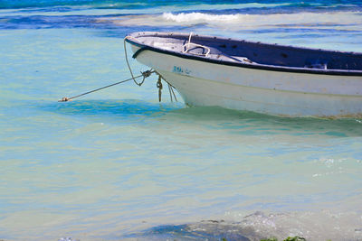 Boats in sea