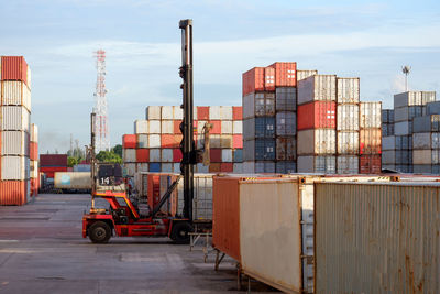 View of commercial dock