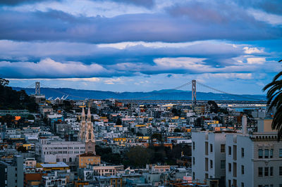 Cityscape against sky