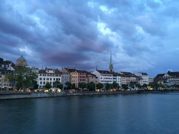 River with buildings in background