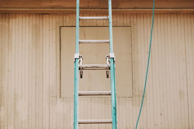 Close-up of wooden door