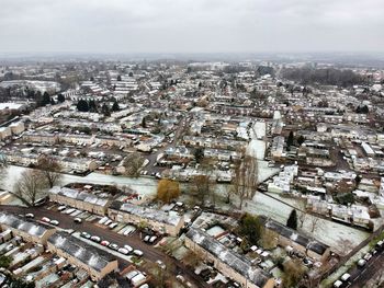 Aerial view of cityscape