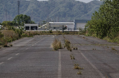 Abandoned road.