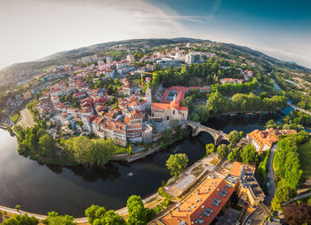 High angle view of amarante