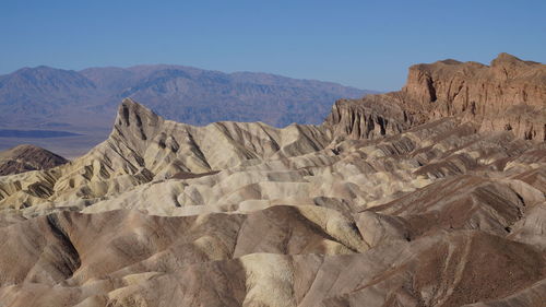 Scenic view of desert against sky