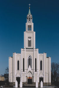 Cathedral against clear sky