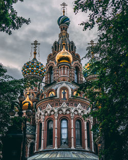 Low angle view of a temple