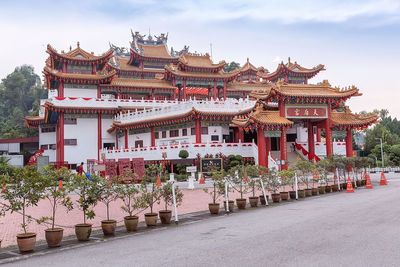 Traditional building against sky