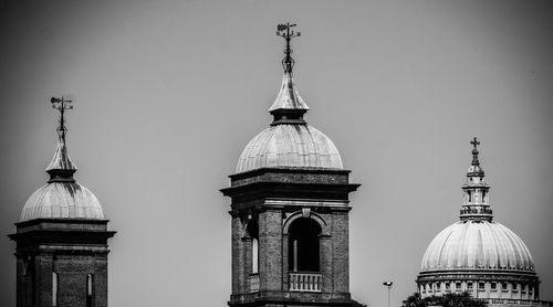 View of cathedral and buildings against sky