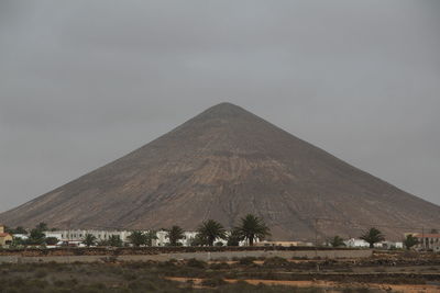 View of mountain against the sky