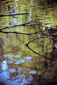 Full frame shot of rippled water