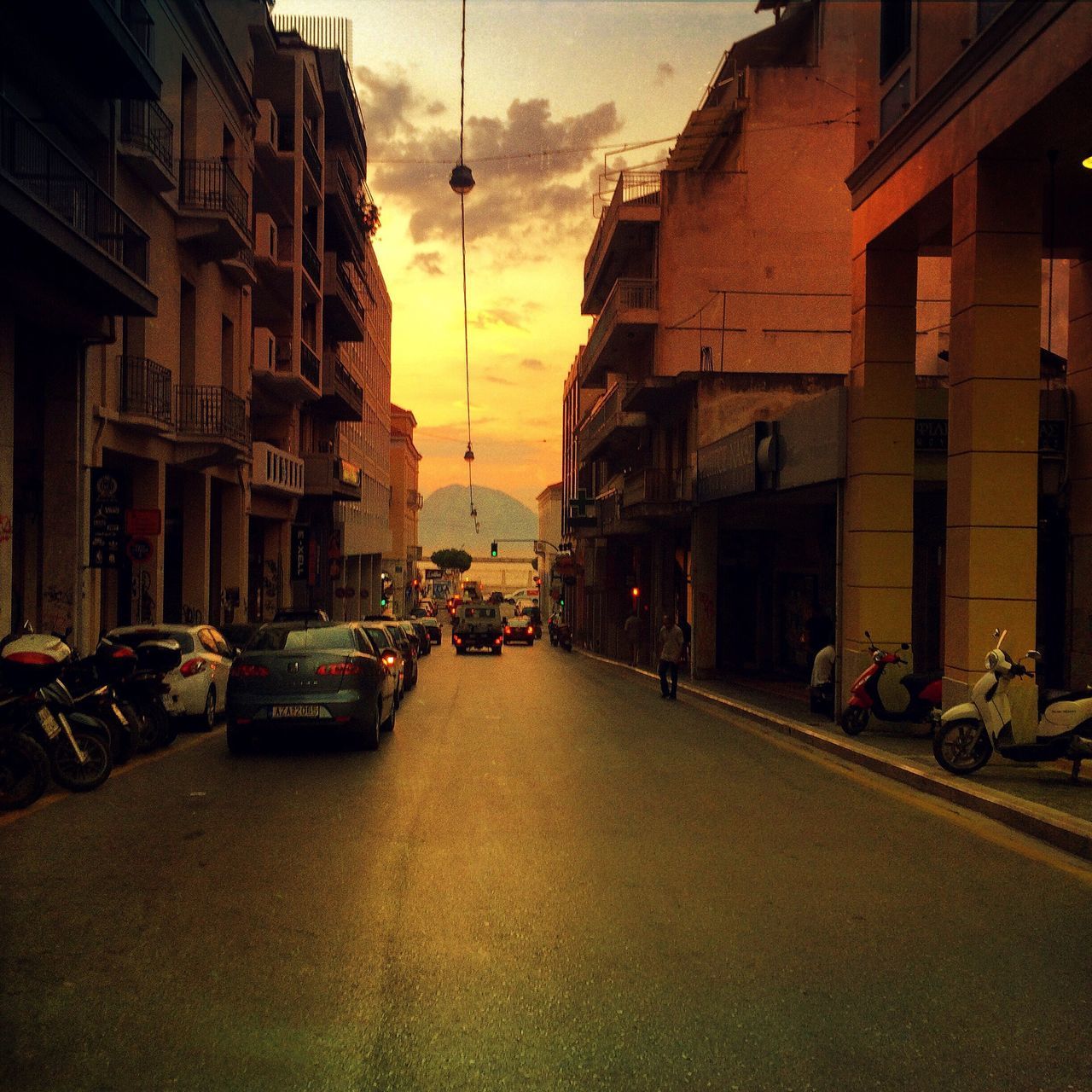 ROAD AT SUNSET