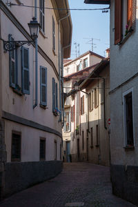 Street amidst buildings in city