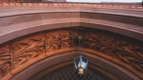 Low angle view of ornate building