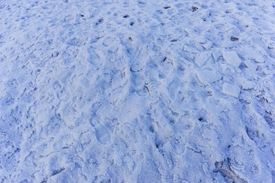 Full frame shot of snow