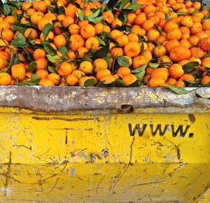 Full frame shot of fruits for sale