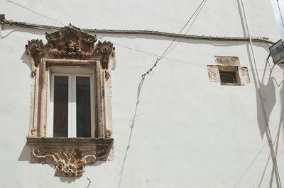 Low angle view of building against sky