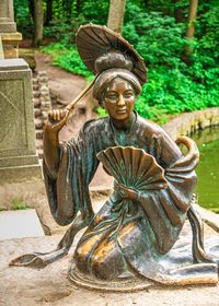 Statue of buddha in temple