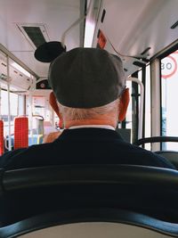 People sitting in bus