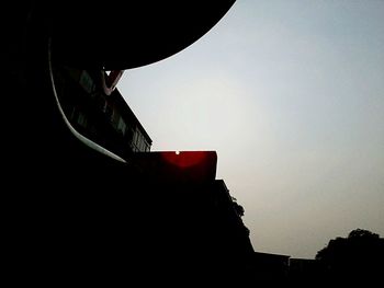 Low angle view of built structure