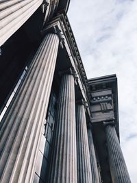 Low angle view of building against sky