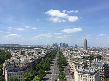 Cityscape against sky