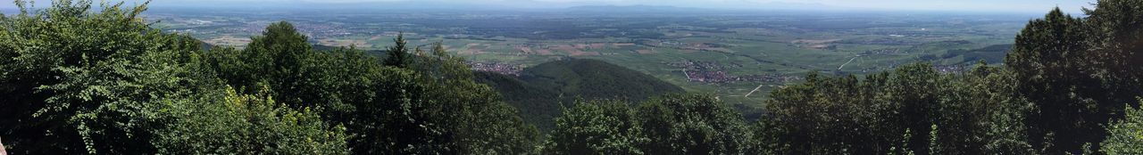 Scenic view of mountains