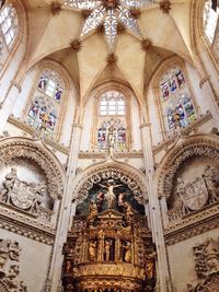 Low angle view of church