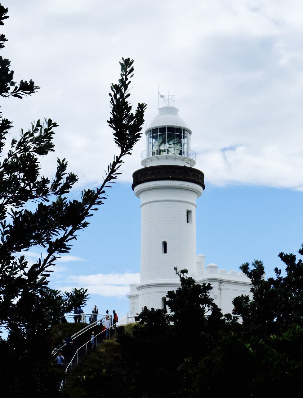 LOW ANGLE VIEW OF LIGHTHOUSE