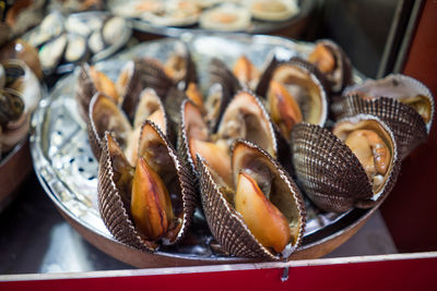 Close-up of seafood