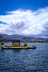 Scenic view of river against sky