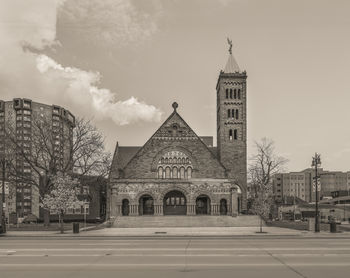 View of church against sky