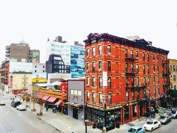 View of buildings in city